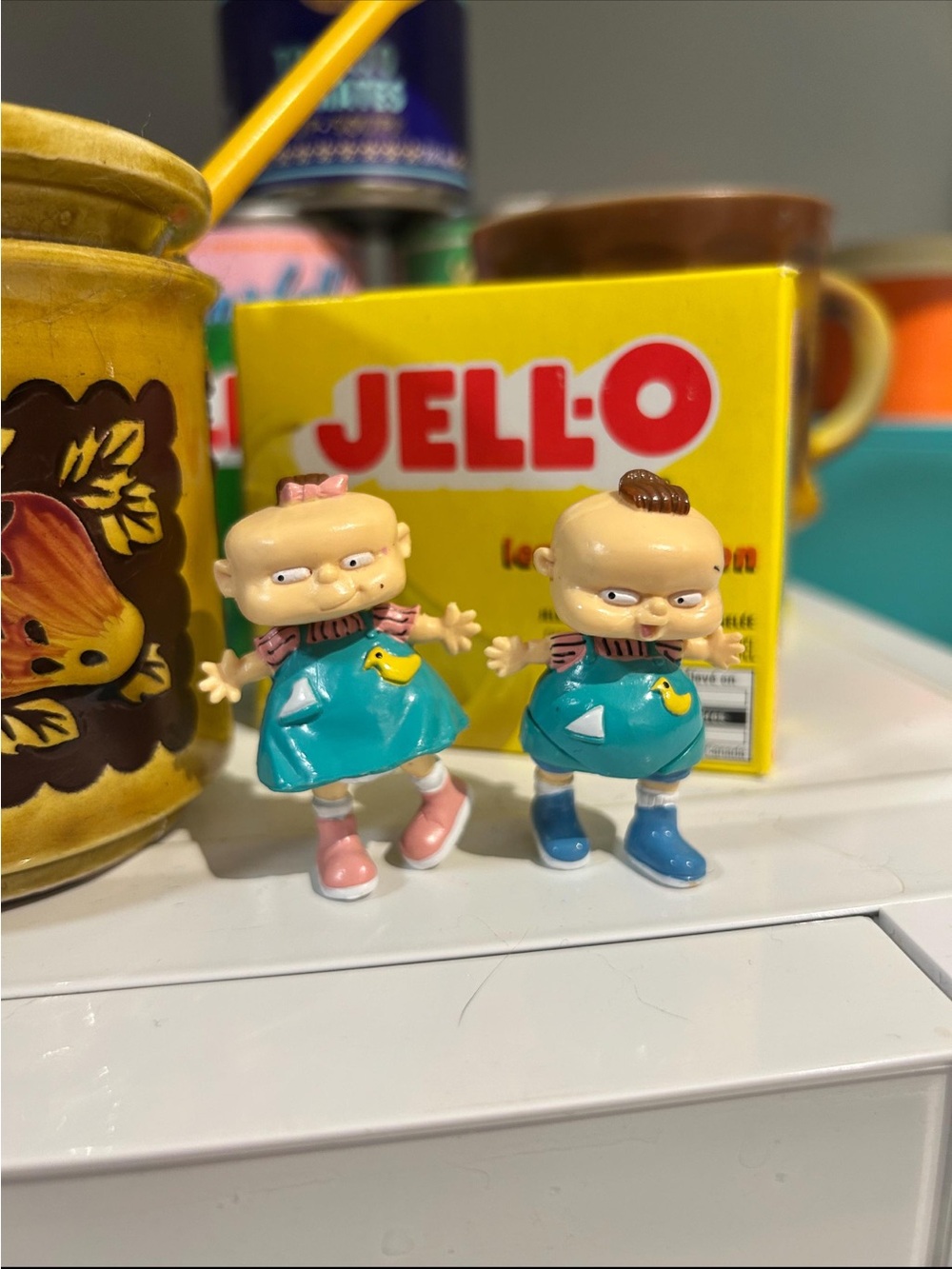 1998 Rugrats Phil and Lil Deville Figures